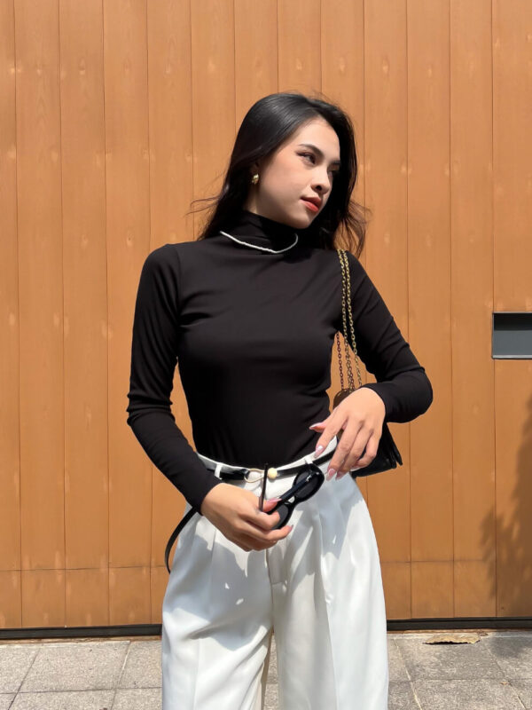 Áo thun cổ lọ GA030