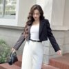 Áo Blazer Form Ngắn - Hình ảnh 2