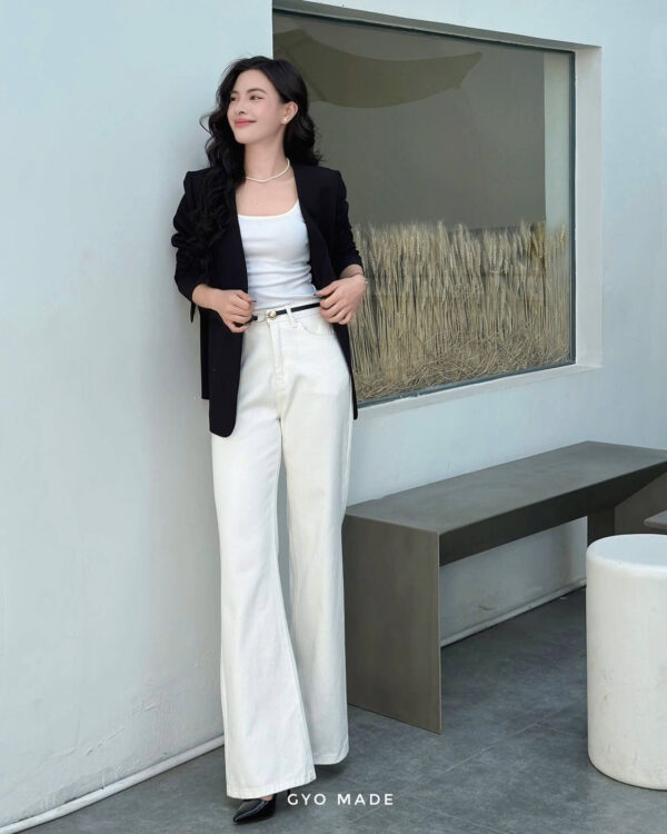 Áo Blazer Dáng Suông Thanh Lịch