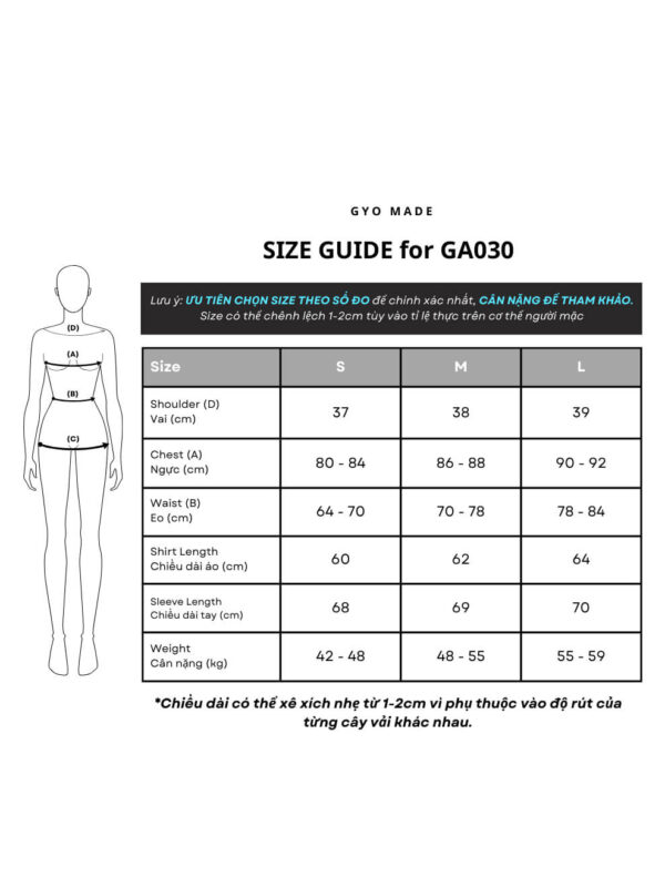 Áo thun cổ lọ GA030