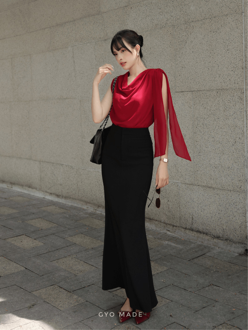 Chân Váy Đuôi Cá Dáng Dài 96cm