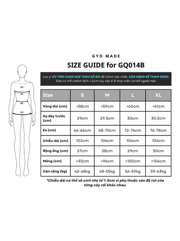 Quần Jean Nữ Đen Đứng Form Tôn Dáng
