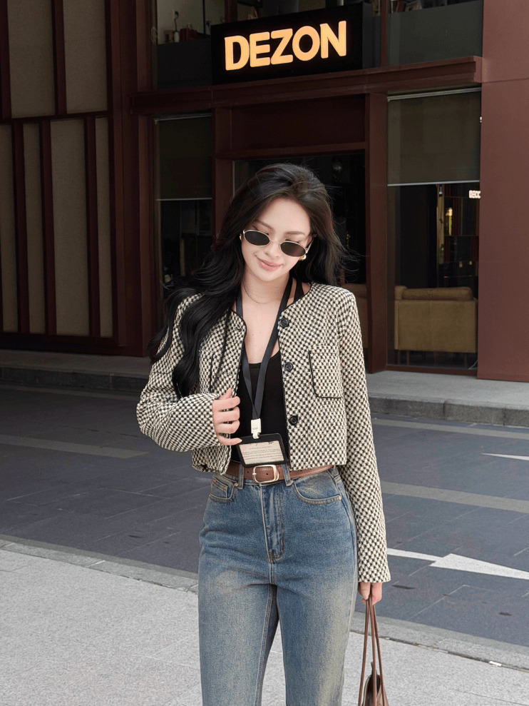 Áo Tweed Caro GA112