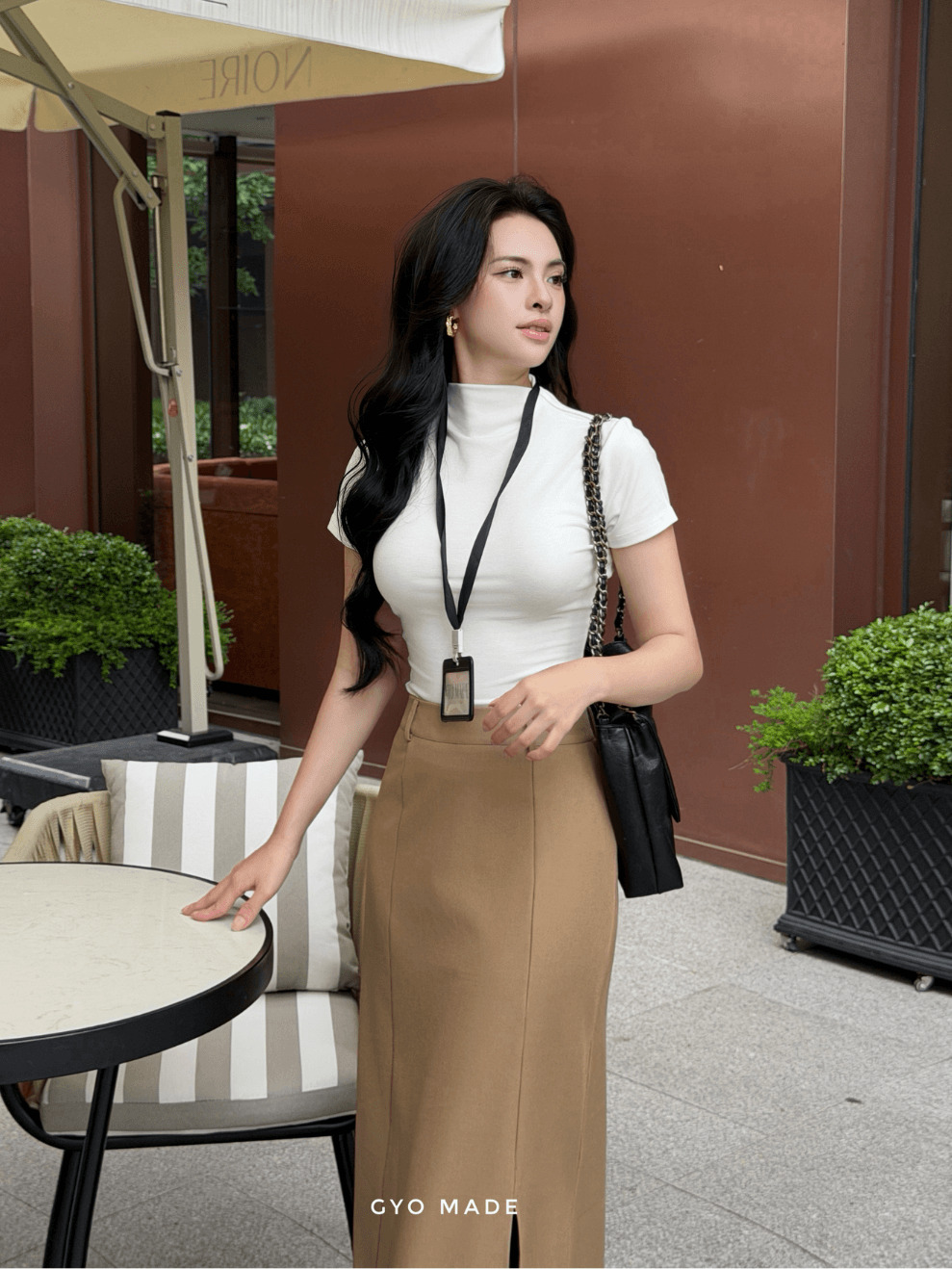 Áo cổ lọ tay ngắn GA115 (1)
