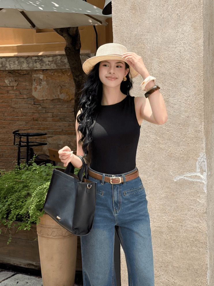Áo khoét lưng GA111