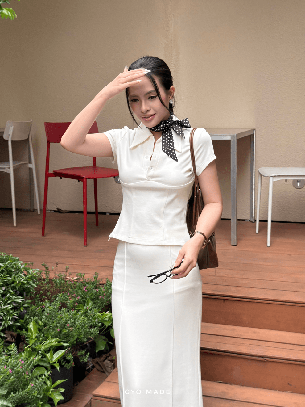 Áo thun cổ sơ mi GA121