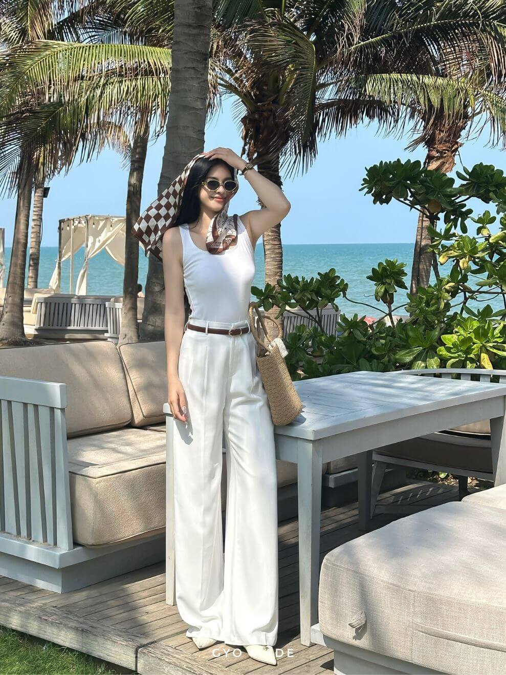 Dây Thắt Lưng Nữ Khóa Chữ Nhật - Hình ảnh 2